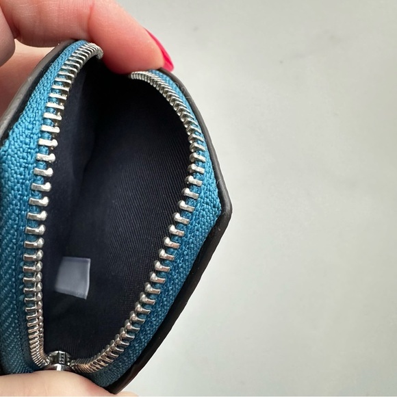 Coach Heart Bag Charm NWT Style CP368 in Bright Blue - Picture 5 of 8